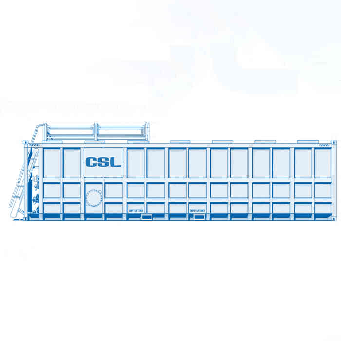 40ft Bulk Liquid Storage Tank - SCF