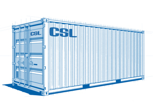 CSL 20ft Shipping Container 