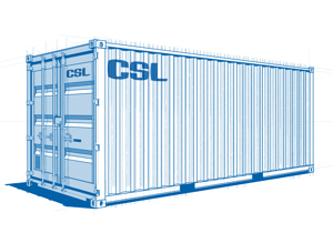 CSL 20ft Shipping Container