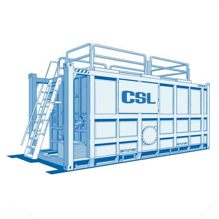 20ft Bulk Liquid Storage Tank - SCF