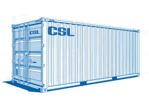 CSL 20ft High Cube Shipping Container