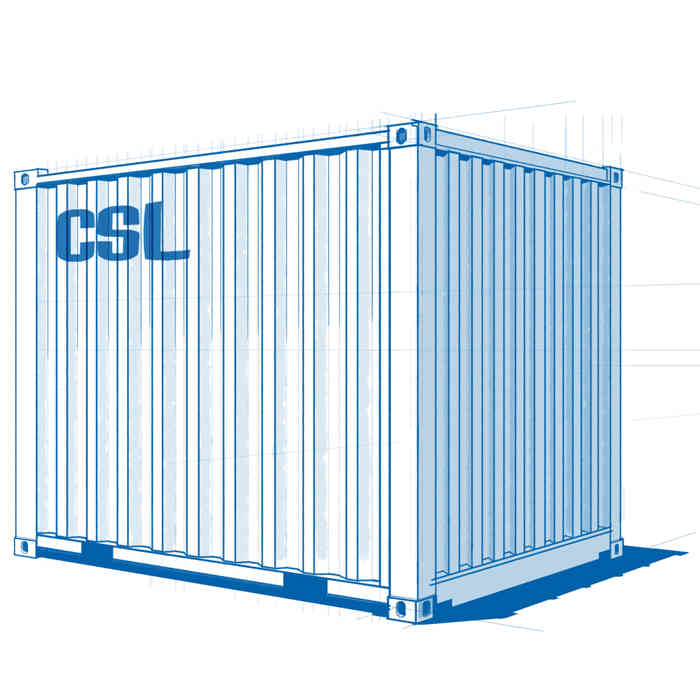 10ft Shipping Container - SCF