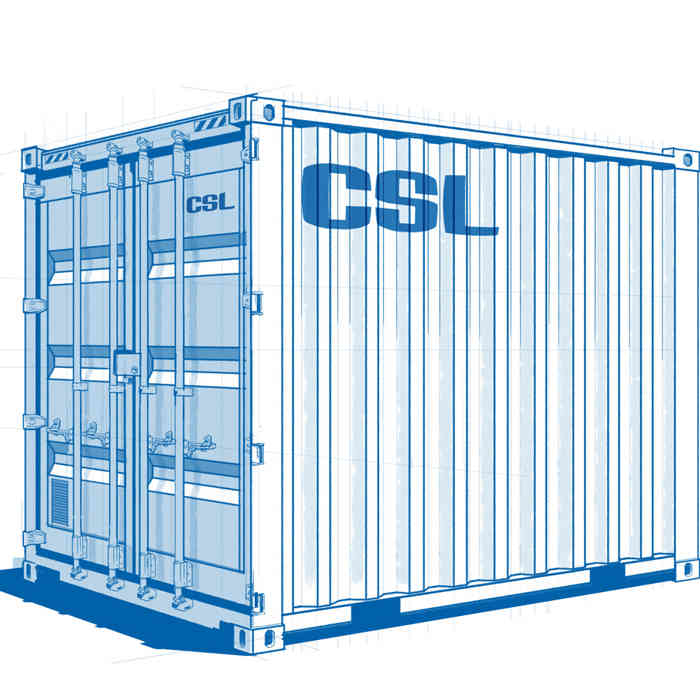 10ft Shipping Container - SCF