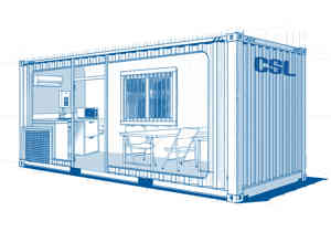SCF Container Solutions - 20ft Lunch Room